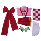 Halloweez Kanroji Mitsuri Cosplay Outfit - Authentic Japanese Kimono Lolita Dress - Halloweez